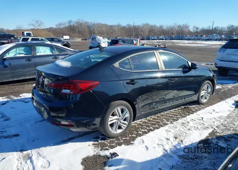 2019 Hyundai Elantra Sel from USA, damaged, VIN KMHD84LF5KU746002
